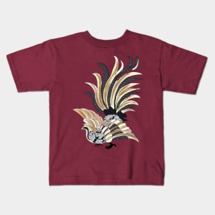 Down Chinese Sangjit Bird Kids T-Shirt